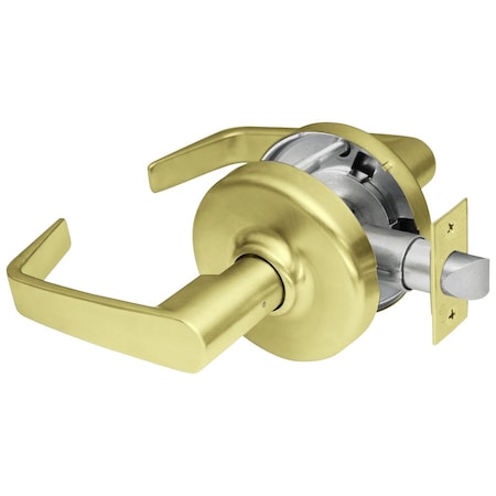 Corbin Russwin Grade 2 Passage or Closet Cylindrical Lock, Newport Lever, Satin Brass Finish, Non-handed CL3810 NZD 606